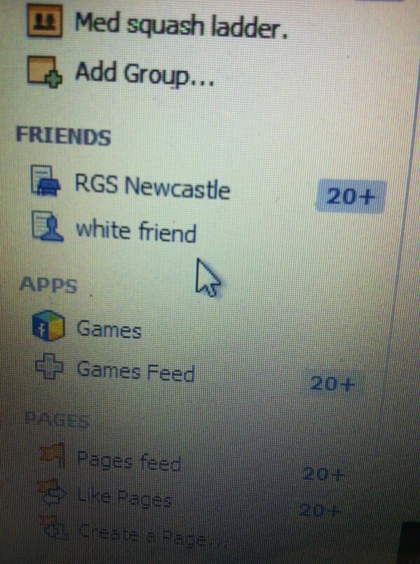 naziazahed's tweet image. Categorising friends on Facebook... Was this me? #sortingcolours