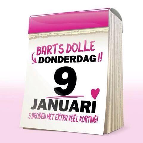 Snel naar bed nu. Morgen gaan we het record halen . We gaan knallen 3 broden voor maar 3.75.