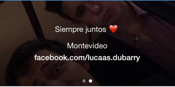joacoforteza's tweet photo. #siemprejuntos awwww mas tierno jajajaja http://t.co/ZJH2kN4HVk