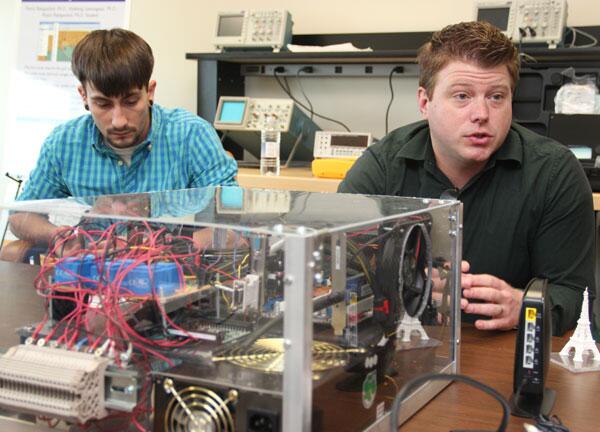 Ingenuity! <a href="/UofNO/">University of New Orleans</a> engineering students build a blimp, 3D printer, Kitchen Cloud &amp; a dPMU. bit.ly/1aEnIVc