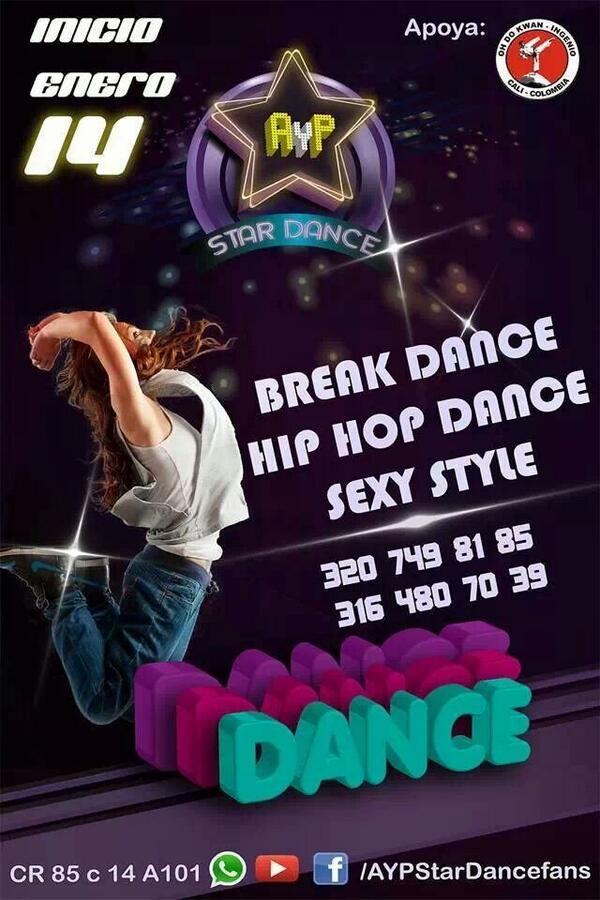 miloastudillo's tweet photo. Vuelven. Las clases en ayp star dance que esperas para inscribirte primera clase de muestra es gratuita http://t.co/RpkIVuin0F