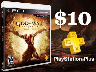 Play__Games's tweet photo. PlayStation Plus Exclusive God Of War em Dolar http://t.co/VSD0lmnGjZ