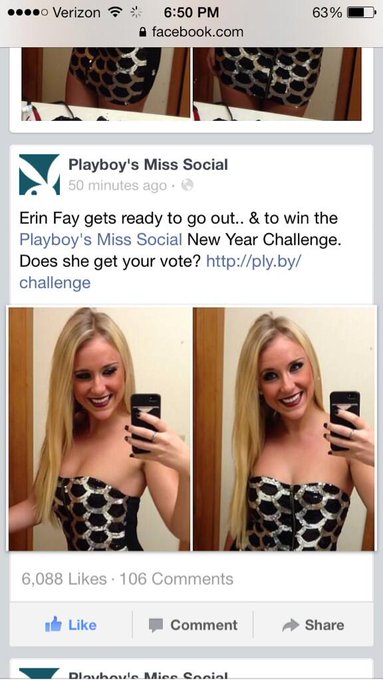 When playboy posts me 😍 👏👏 http://t.co/bHbqKraqw5