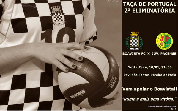 Na Sexta-Feira, 10 Janeiro, há Taça de Portugal.