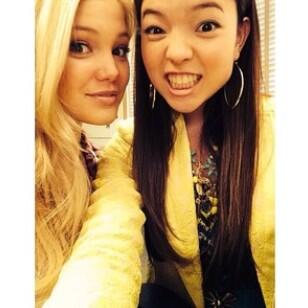 ItsTheJasmine's tweet photo. @TheLindyWatson and I. 😸😁 #Besties http://t.co/zVFsGWvl0Z
