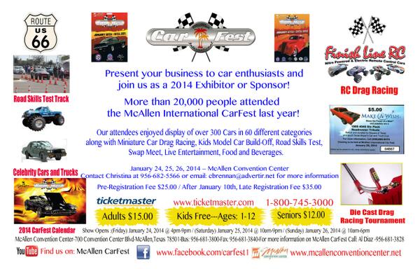 McACarFest's tweet photo. Information http://t.co/OZ0y3X0yeV