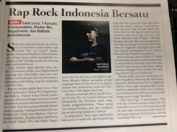 RT "<a href="/RAPROCK_UNITED/">RAPROCKUTD INA</a>: RapRock still Alive! cc: <a href="/callmebee01/">Aku Siapa</a> "