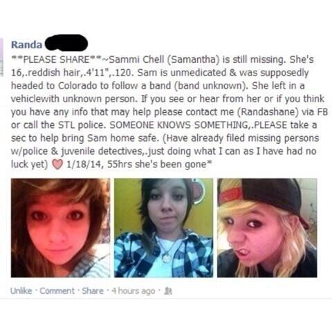 Retweet this guys! It's super important!