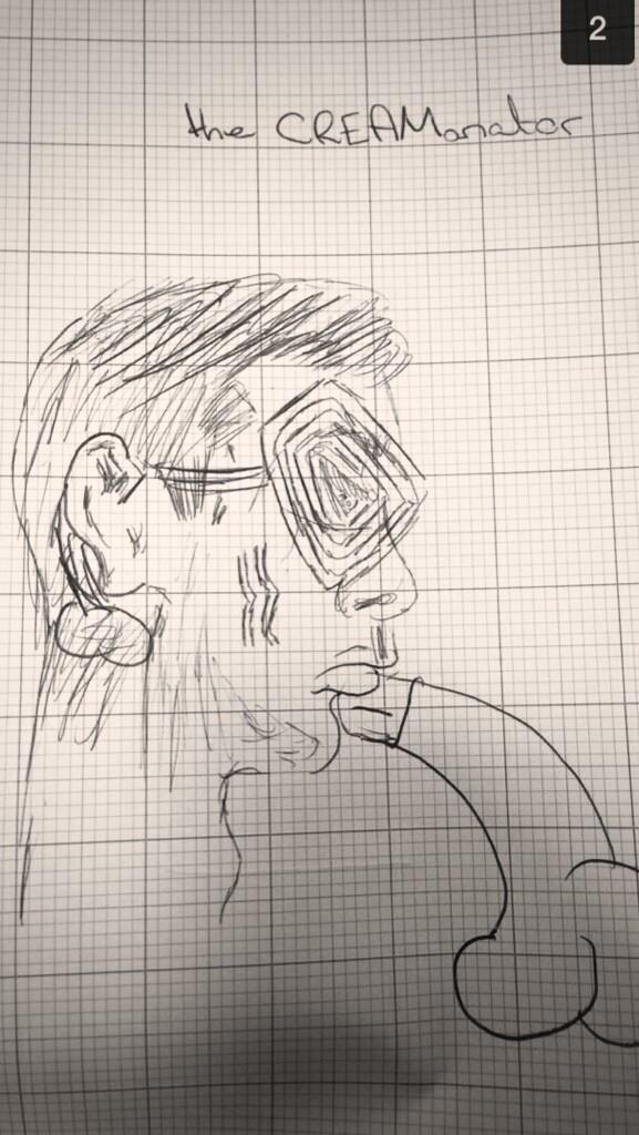 LoukasHank's tweet photo. Little cousin is a great artist even came up with his own superhero hahaha http://t.co/hZe2mNNoZG