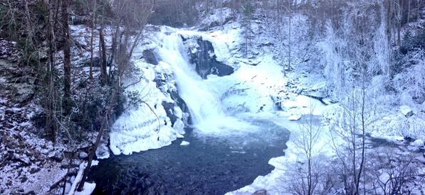 TomahawkVol's tweet image. @TODAYshow Bald River Falls in Tellico TN #TodayCold #polarvortex