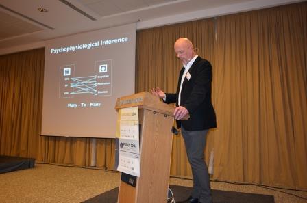 PeccsConf's tweet photo. @shfairclough now speaking about Human Sensors - Perspectives on the Digital Self #PECCS #SENSORNETS http://t.co/I88wxaqwD0