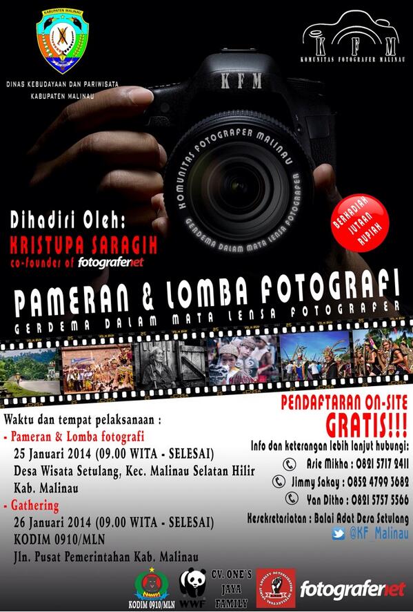 Yukkk gabung dengan kita.. Terbuka bagi pecinta fotografi maupun penikmat fotografi.. #FN11