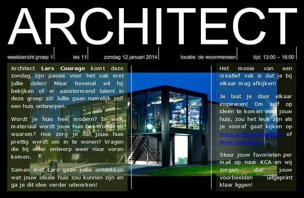 Welke inspiratiebronnen nemen onze kids van Groep 1 mee ter voorbereiding op de les van <a href="/larscourage/">lars courage</a> zondag a.s.?