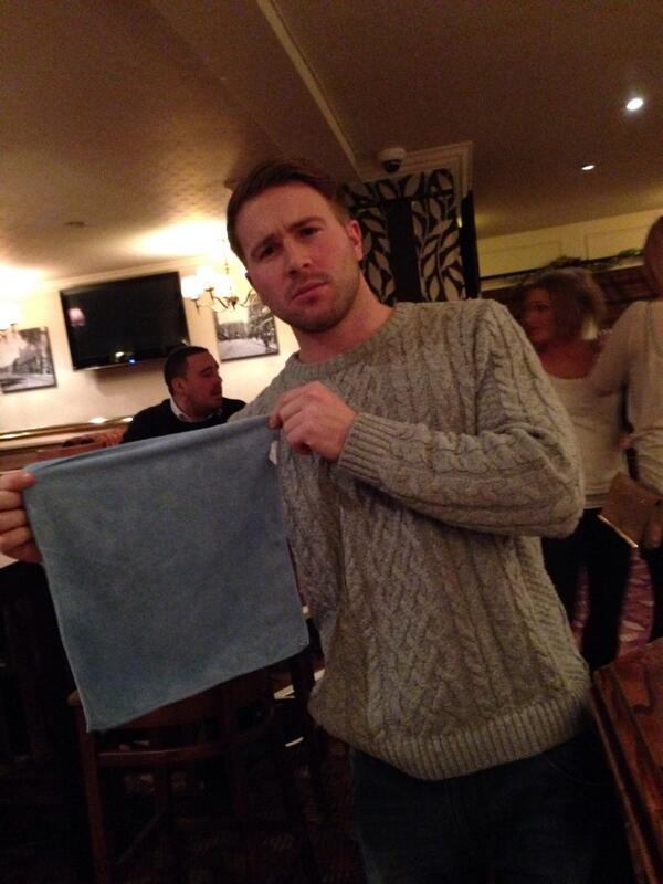 JamesRyanGunner's tweet photo. @Ward9563 just found this on my phone, you wet flannel. http://t.co/vu3xhvfc9v