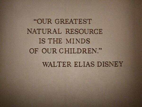 UnitedWayCM's tweet image. "Our greatest natural resource is the minds of our children." -Walter Elias Disney  #education