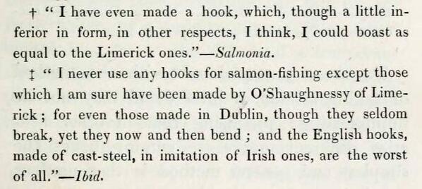 Limerick1914's tweet image. In the 19th century, the O'Shaughnessy fishing hook made in Limerick was world famous. As Sir Humphry Davy once said,