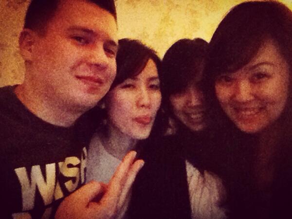 MariaTyty's tweet photo. Haha I miss u all <3 RT @tranceNina: Somehow, somewhere... w/ @ArcticMoonMusic @irene_budianto ?❤️😎🙌 http://t.co/h3MRDPuPdD