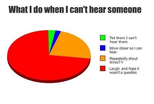 What I do when I can't hear someone...