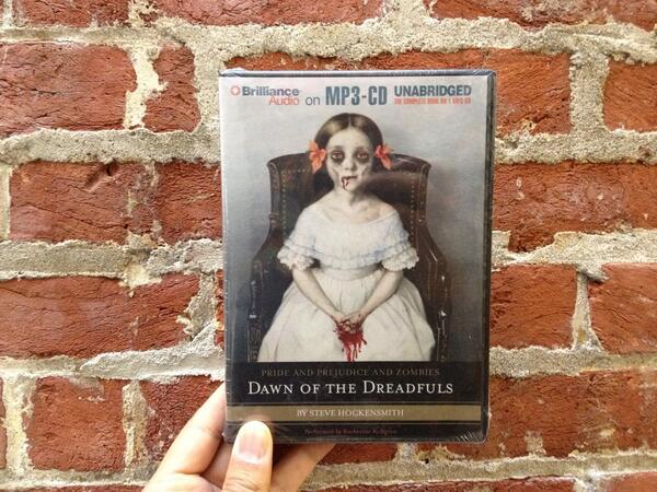 quirkbooks's tweet image. Giveaway! Want to win a Dawn of the Dreadfuls (@MrHockensmith) audiobook? RT to enter! Six random people will win!