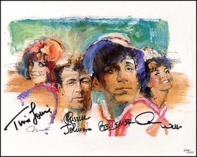 Happy birthday #BobDenver! Today's treasure: cast #autographed #GilligansIsland print tinyurl.com/pcumrlb @tvland