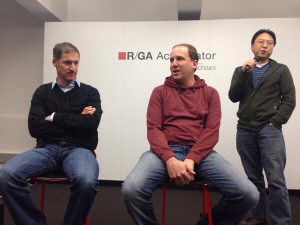 kytelabs's tweet photo. @davidcohen @marksolon are in the house! Woot woot. @rgaaccelerator @techstars http://t.co/1GBoph2iKb