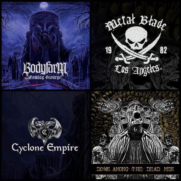 #CycloneEmpire's <a href="/bodyfarm_metal/">Bodyfarm</a> &amp; #DownAmongTheDeadMen released via Metal Blade in N America ow.ly/srjxn