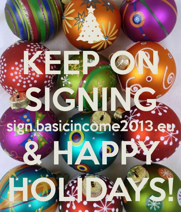 Teken voor een #Basisinkomen. Het is een Mensenrecht  basicincome2013.eu/nl/ #2daysSignUBI