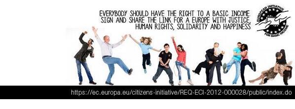 #BasicIncome Flexibility of the labor market,the dignity of the poor  sign.basicincome2013.eu #2daysSignUBI