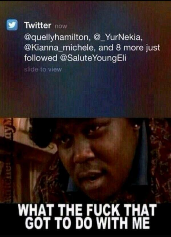 when Twitter sends you this