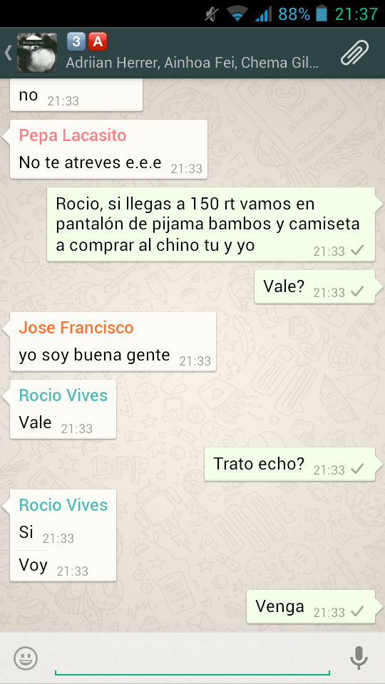 Mompean_1's tweet photo. 150 rt's @Rocio_Vives10 http://t.co/SltaHMkvEM