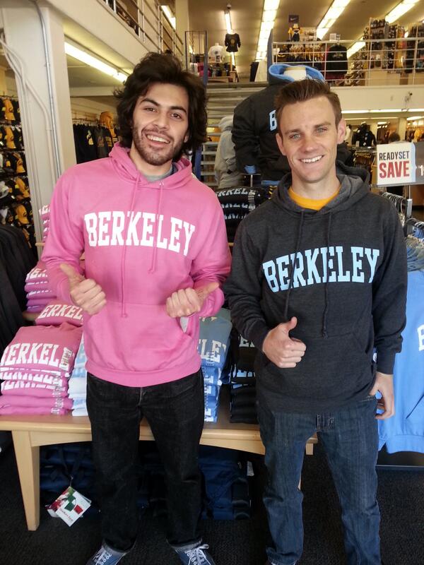 CalStudentStore's tweet photo. New year, new gear! Check out our new pullover hoods available in 4 different colors for only $19.95!! http://t.co/yRvzyQ63MR