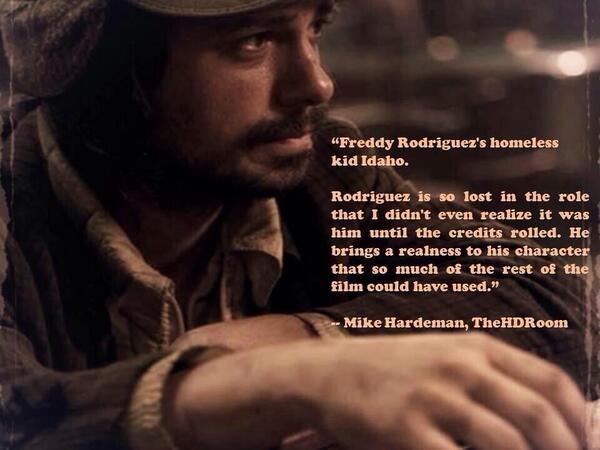 FreddyRdriguez's tweet photo. Thanks for the great review. Very proud of this character. @CBGBtheMovie #MikeHardeman #TheHDRoom @freddyfan http://t.co/CLdbwgTm7I