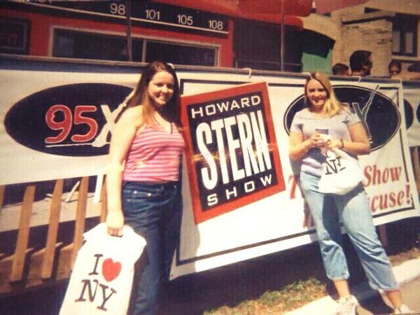 KelleyMJones's tweet photo. @sternshow #TBT Me by the @HowardStern banner NY State Fair 1997 #FollowHoward #HowardSternBDayBash http://t.co/rALnNwB5xe