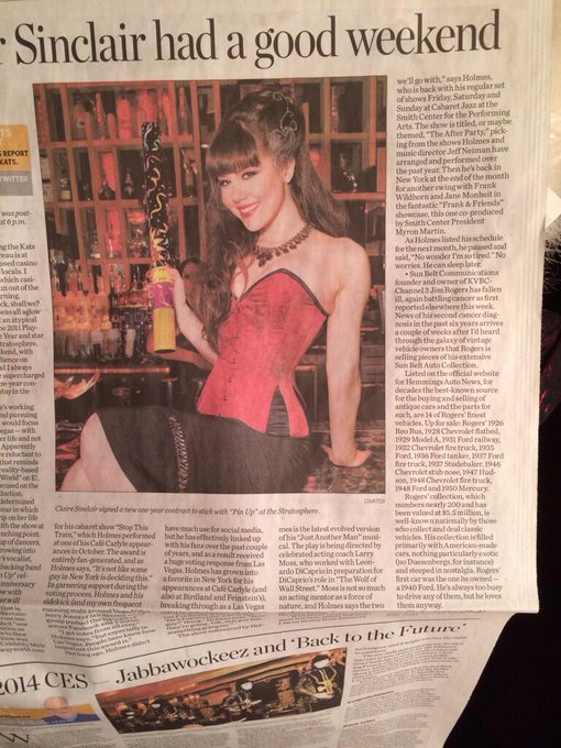 Watch Claire Sinclair's leaked NSFW photo on TwXstars