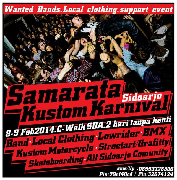 Kompetisi BMX | Lowrider | Graffity | Street Demon | Local Booth | Finggerboard | Skate | #SAMARATA cc: <a href="/infosda/">Info Sidoarjo</a>