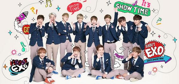 EXOind's tweet photo. [COMPILATION] EXO’S SHOWTIME http://t.co/tem7WPyMpJ … (UPDATED EPISODE 1-7 WITH FULL ENG SUB) http://t.co/fsOSYMHlCC