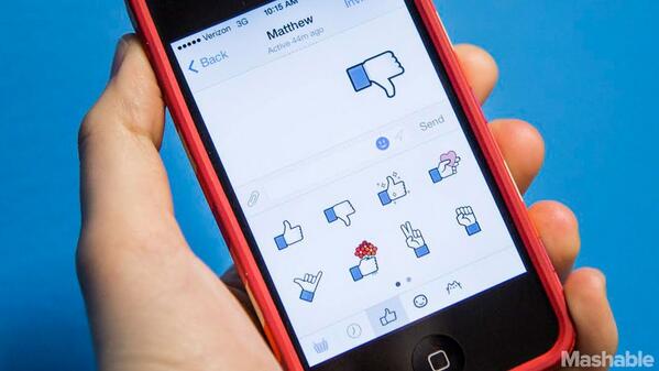 remotebpo's tweet image. Facebook Rolls Out 'Dislike' to Messenger - Sort Of on.mash.to/1hZNKdj 

#remotebpooutsourcing
#socialmedia