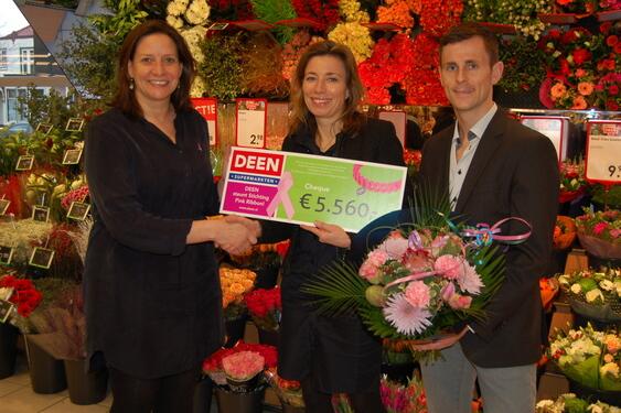 De verkoop van de siliconen armband bij DEEN supermarkten heeft een super bedrag opgeleverd. Bedankt allemaal!