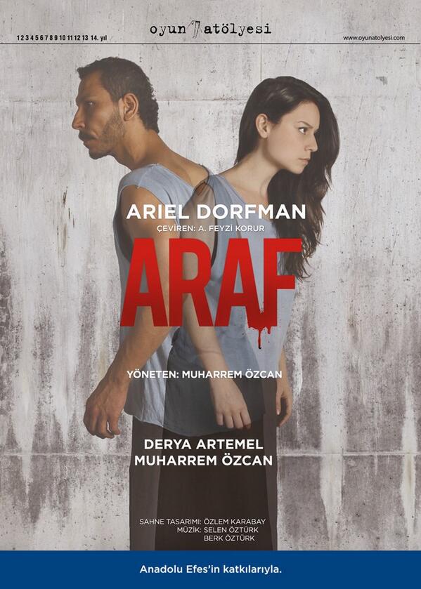 _oyunatolyesi_'s tweet photo. Bir kadin intikam almaya karar verirse iki mezar kazarmis... "ARAF" 13-14 Ocak'ta oyun atolyesi'nde. http://t.co/zSIJhublw8