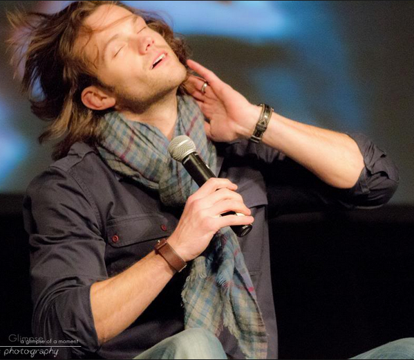 Cassgasm's tweet photo. Jared Padalecki: soon to start a career in professional modeling http://t.co/b5C0CxaGUB