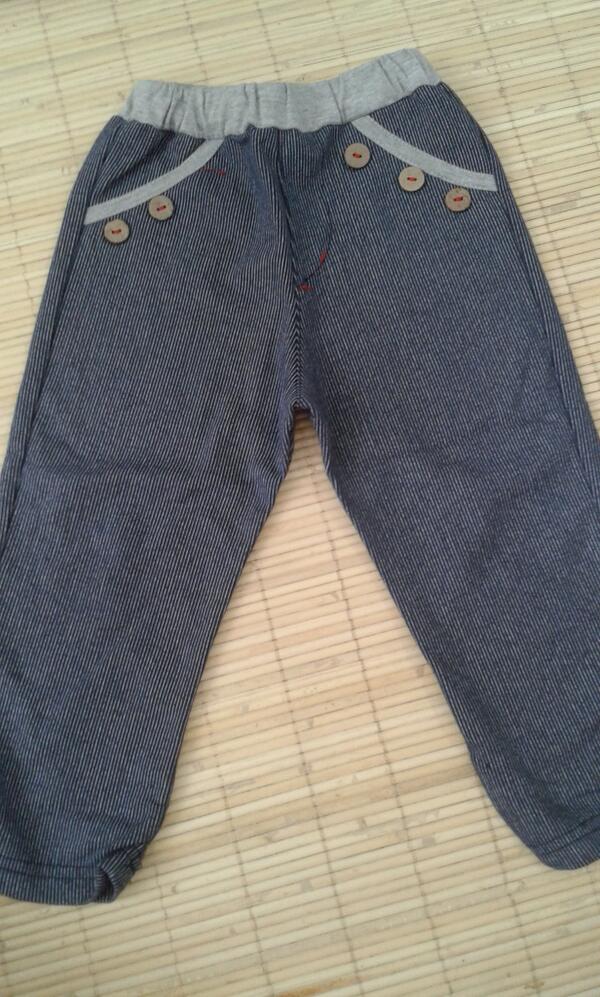 garagetwitsale's tweet image. Celana pjg pinggang karet sz 100cm tinggi badan 2-3th 55rb #prewashed