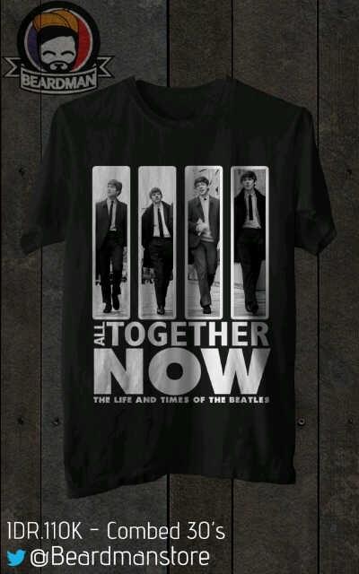 BEARDMANSTORE's tweet photo. All together now -black- #thebeatles #beardman #clothing #tshirt http://t.co/bcwbE07D4Q
