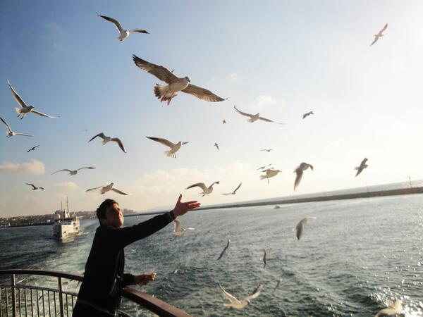 SosyalPosta's tweet photo. Şehrin en güzel ritüeli... #İstanbul http://t.co/7sJMmRSFZk