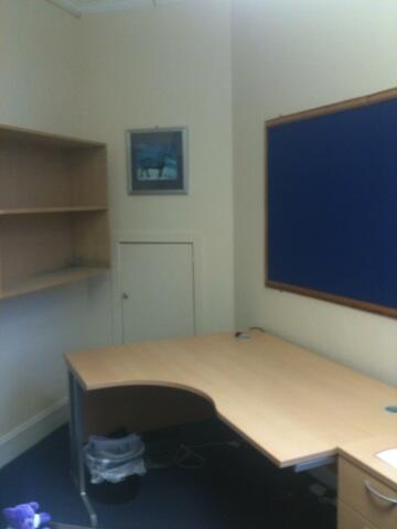 My old desk space at @alzscot #samerole #AHPConsultant but in a new team #policy
