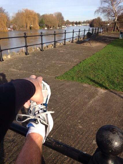 TomParrish126's tweet photo. Post run stretches http://t.co/xooTRFyyyF