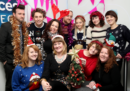 ChoicesCollege's tweet photo. Choices College staff getting in the #christmasspirit with @wshed and their brilliant #photobooth http://t.co/P8O9sqnSJr