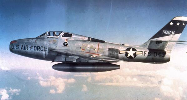 aircombatcmd's tweet photo. Today in 1958, TAC delivered its last F-84F Thunderstreak to the Mobile Air Material Area. http://t.co/4g0Ku14Bgw