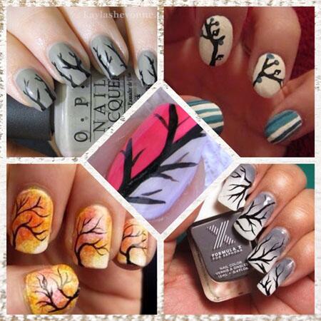 urbannatures's tweet photo. All the leaves fell off months ago, but tree branch nail art is hotter than ever this winter! https://t.co/PFqjFQ12OD http://t.co/arHajvhJWP