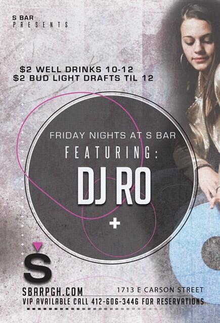 sbarpgh's tweet photo. 2nite! Specials til 12 and only a couple tables left. Call 412-606-3446 for details. @DjRo_ @EmNowicki #southside http://t.co/DaZNKglNBL