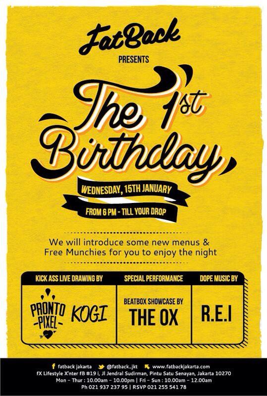 Friends, be ready for our first birthday! Be part of it! Free munchies for everyone✌️